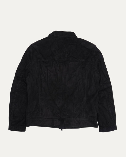 Suede Collared Jacket