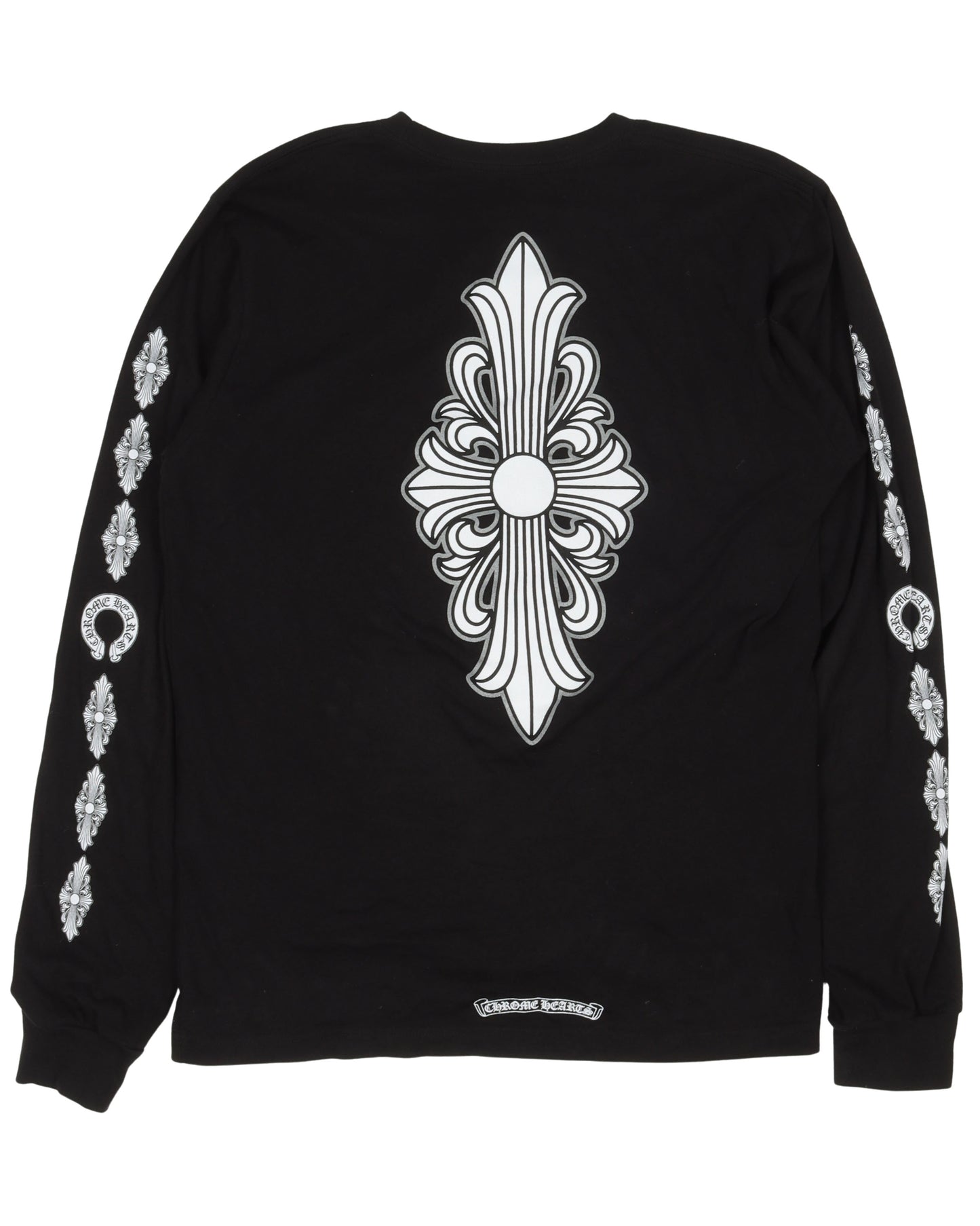 Fleur Cross Long Sleeve T-Shirt