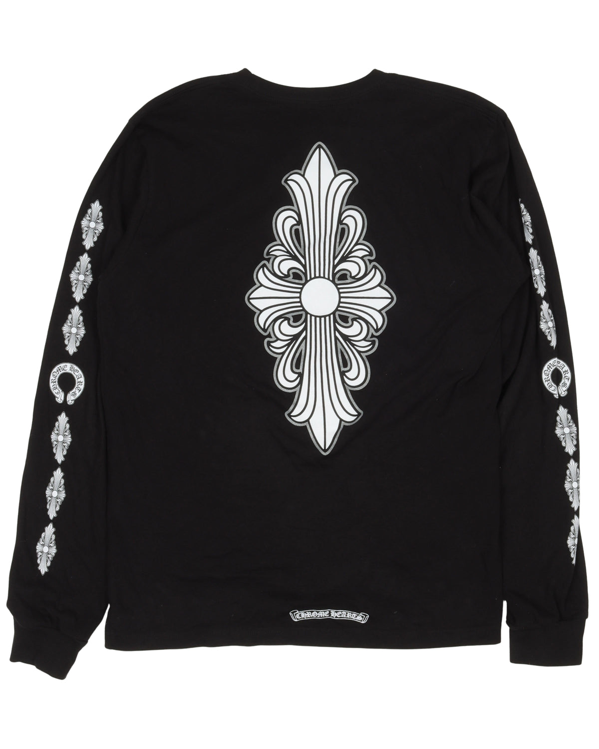 Fleur Cross Long Sleeve T-Shirt