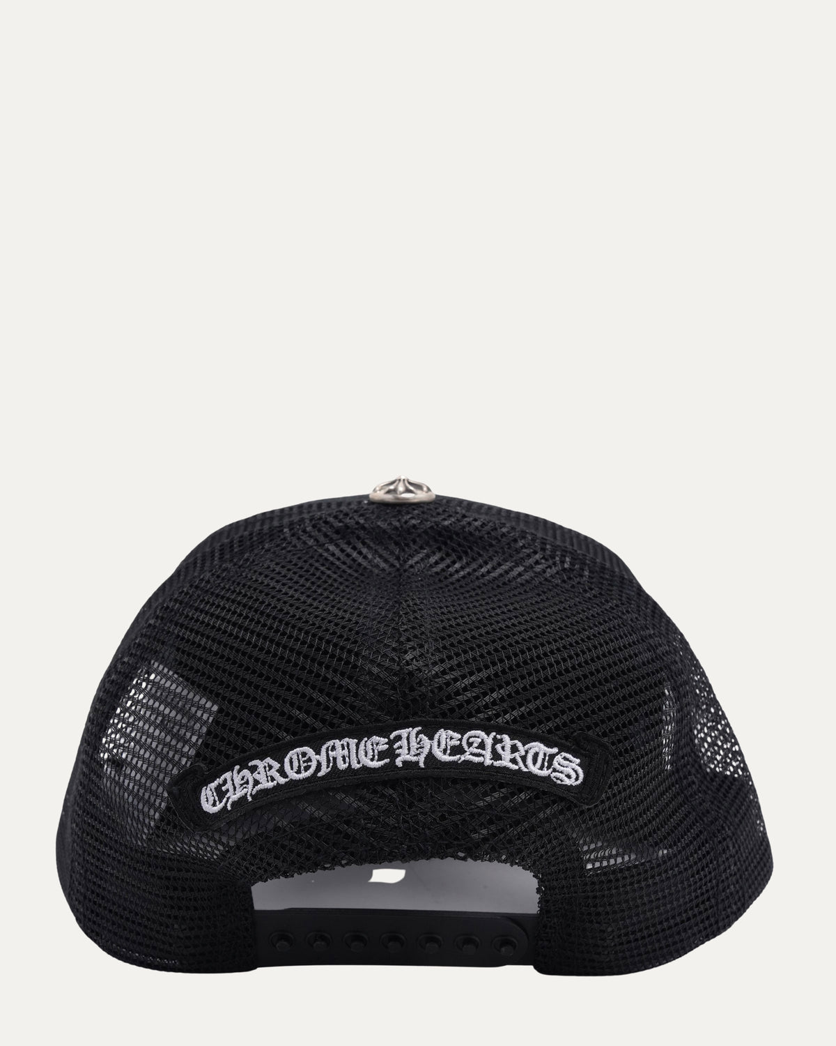 Camouflage Cemetery Cross Patch Trucker Hat