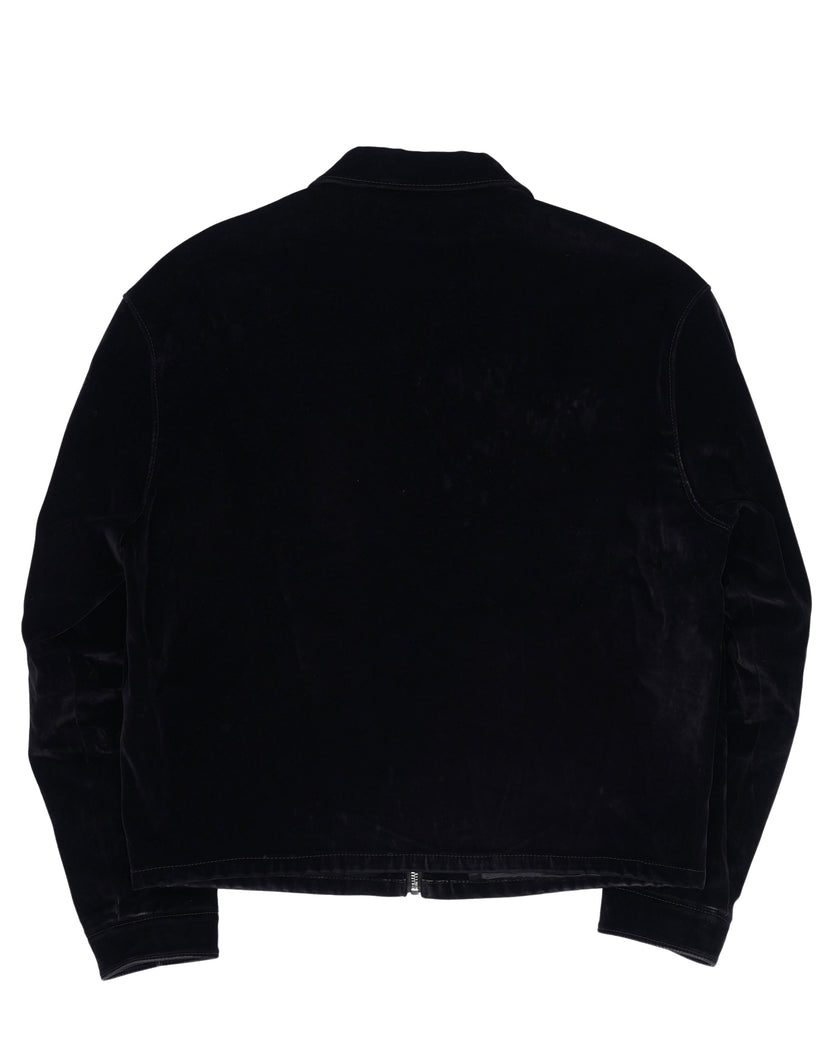 Cotton Velvet Blouson