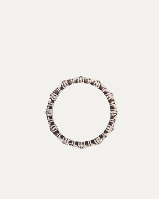 Tiny E Band Ring