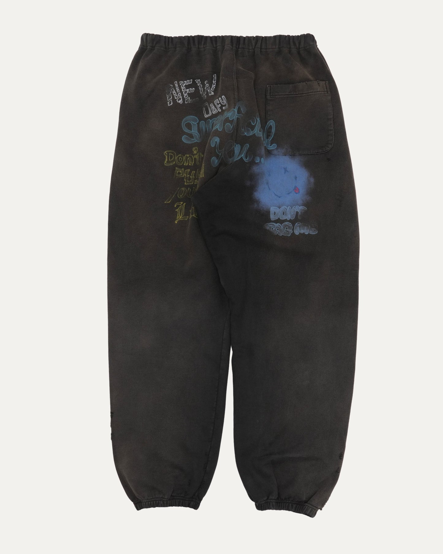 Bleached Graffiti Sweatpants