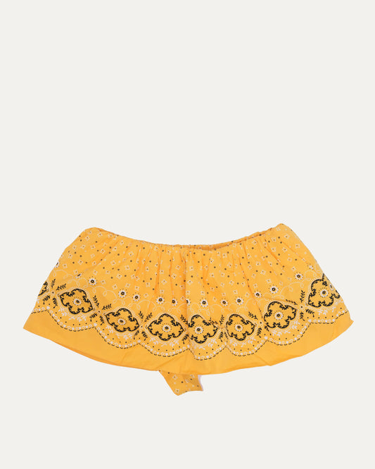 Bandana Low Rise Mini Skirt
