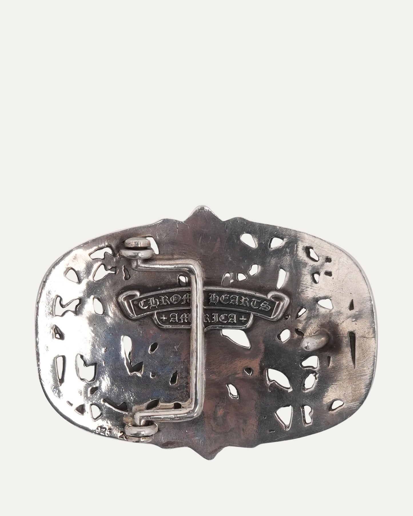 Cemetery Cross Belt Buckle