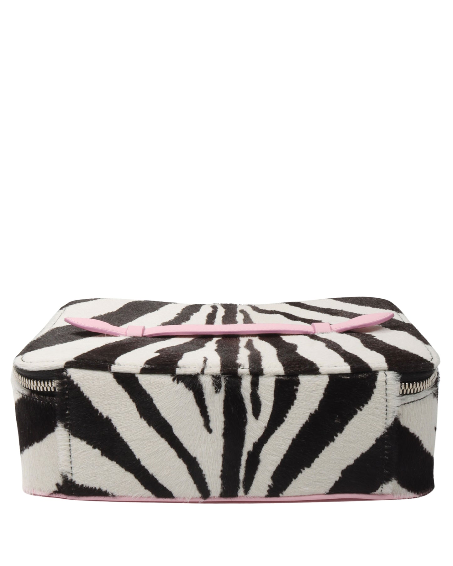 Leather & Pony Hair Jewelry Case