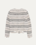 Striped Tweed Jacket