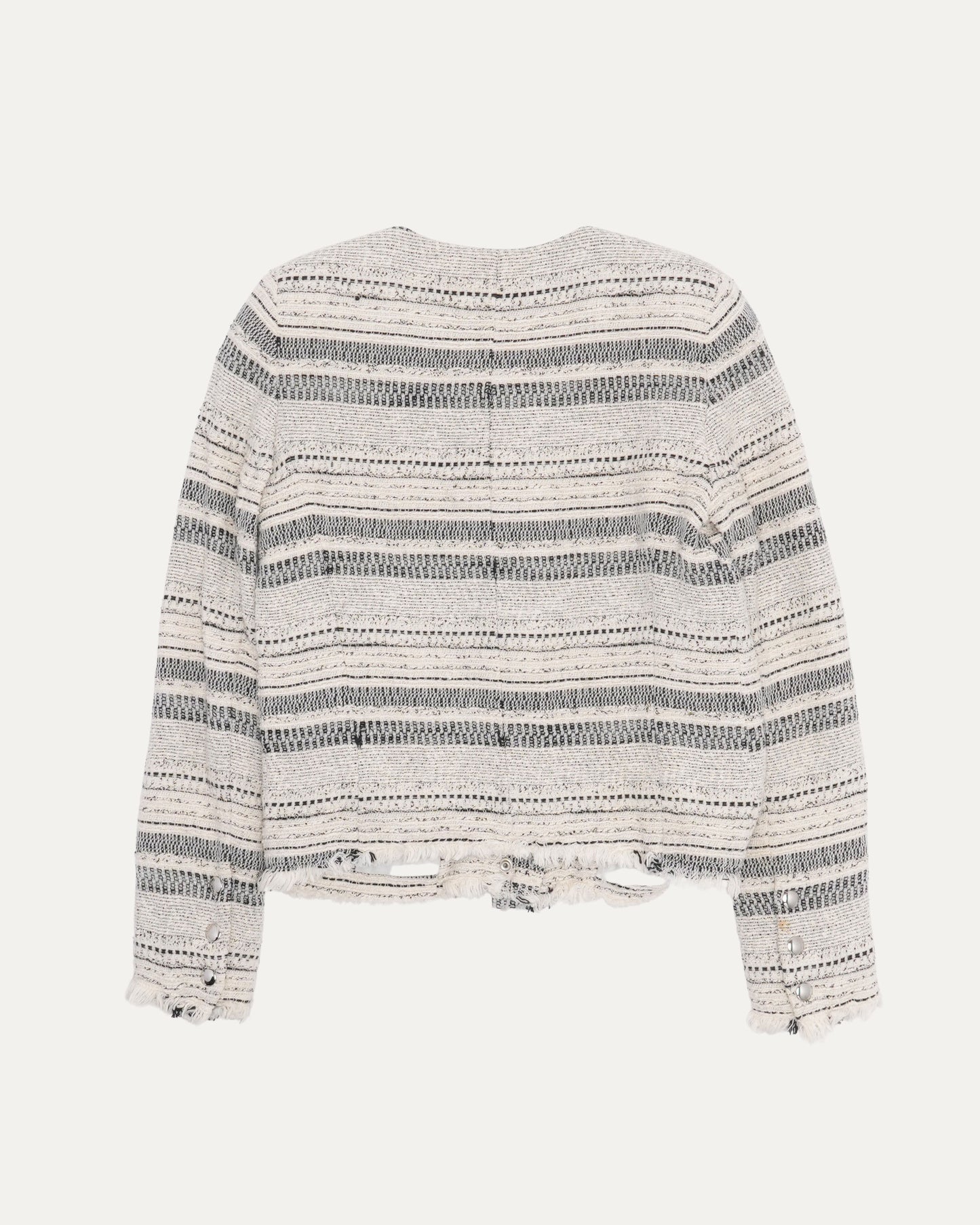 Striped Tweed Jacket