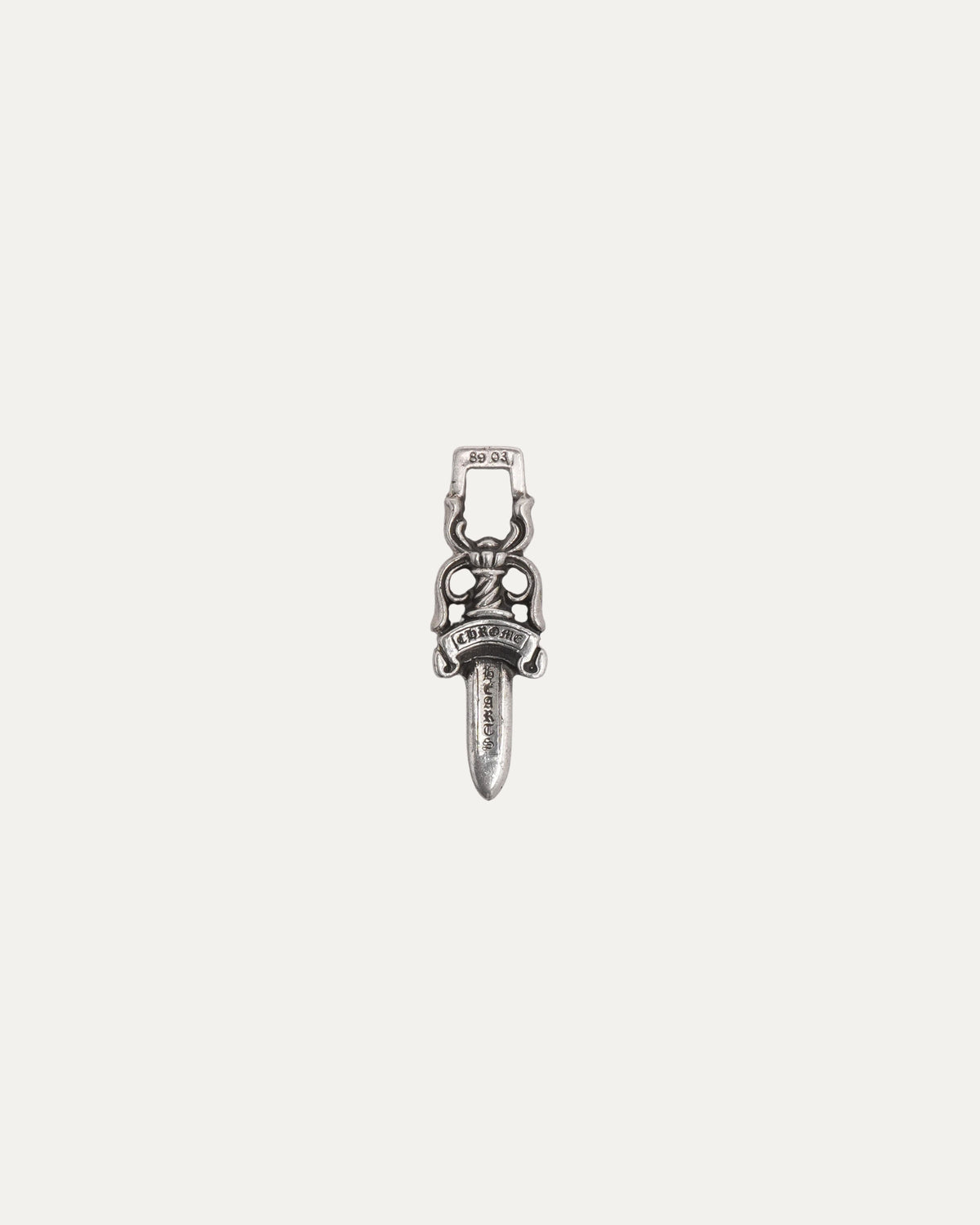 Dagger Zipper Pull Pendant
