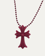 Silichrome Cross Necklace