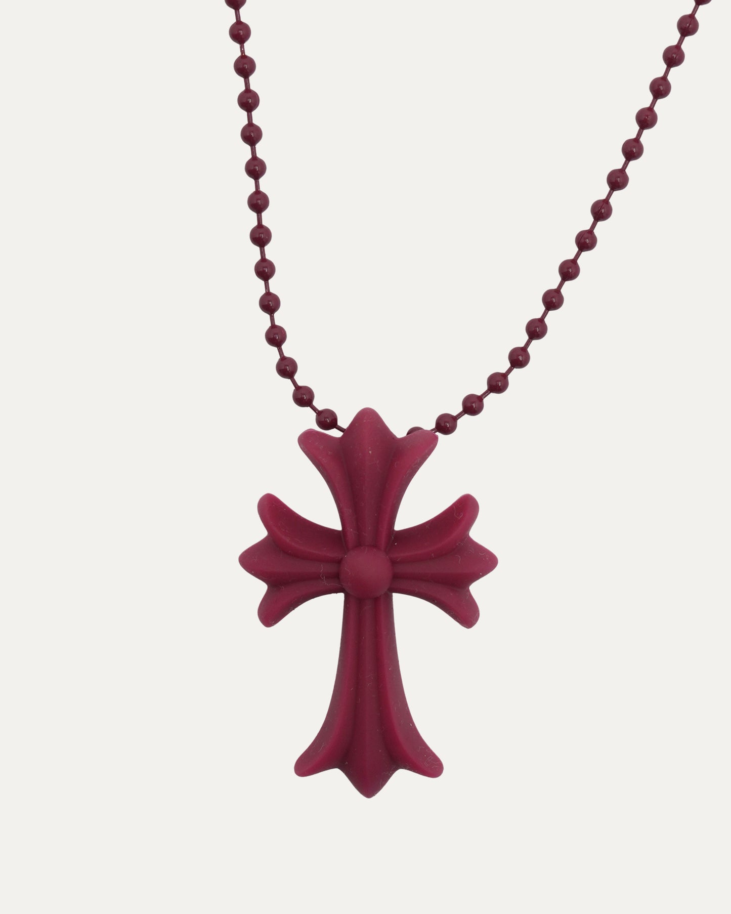 Silichrome Cross Necklace