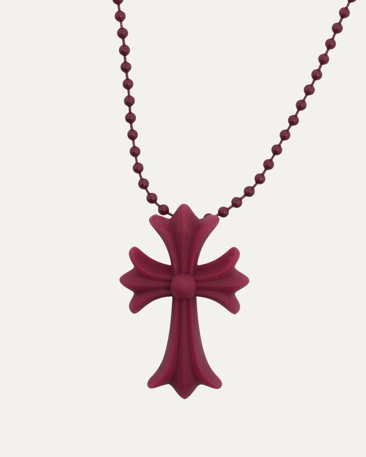 Silichrome Cross Necklace
