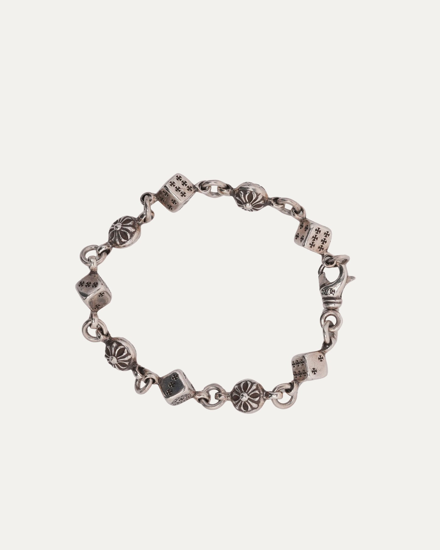 Dice and Plus Ball Bracelet