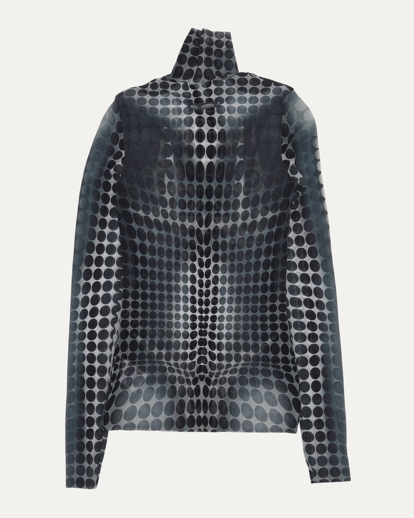 Cyberdot Mockneck Top