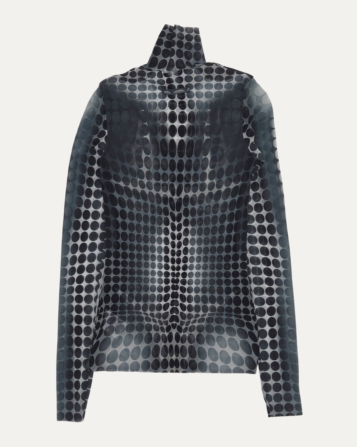 Cyberdot Mockneck Top