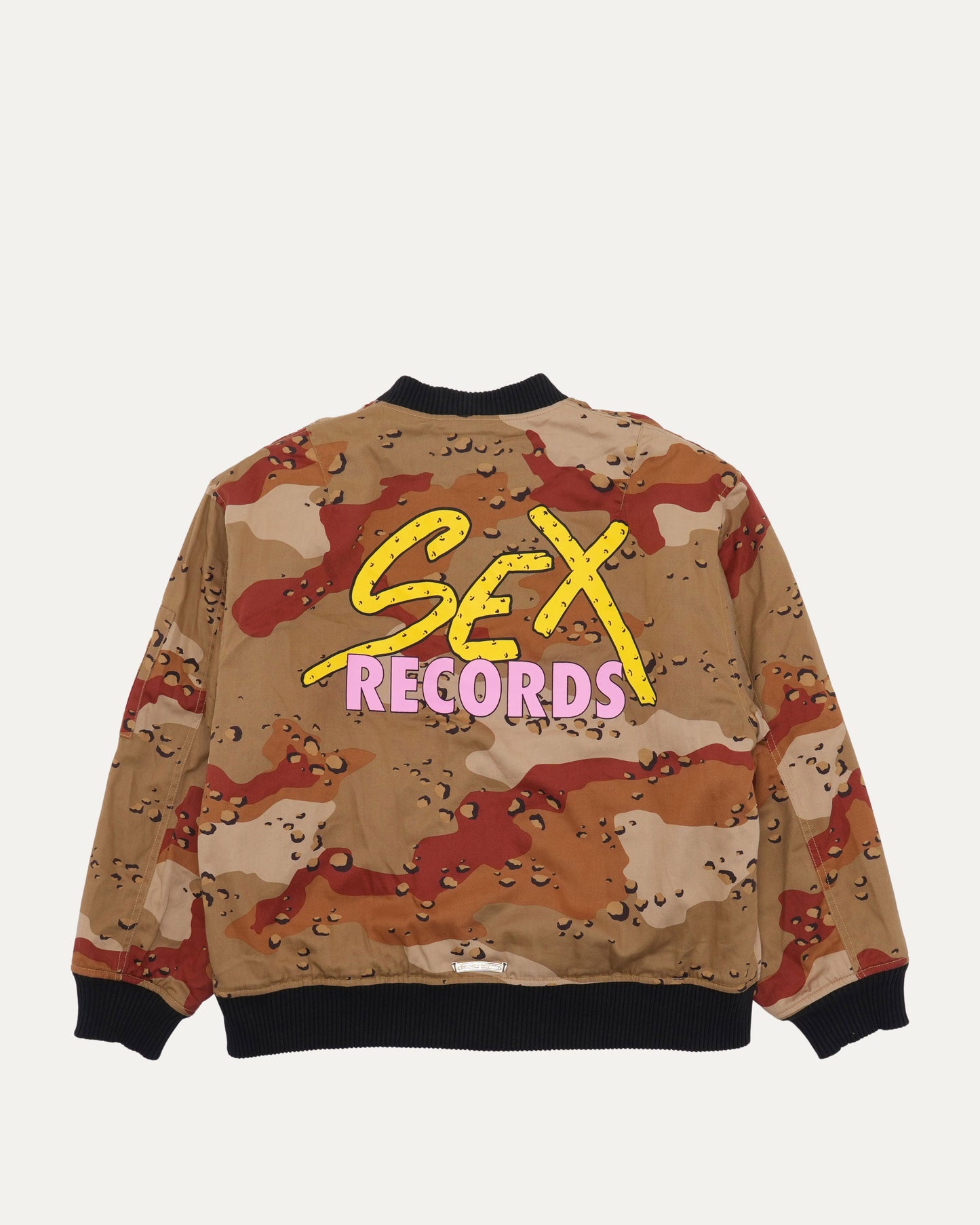 Matty Boy Desert Camouflage Sex Records Bomber Jacket