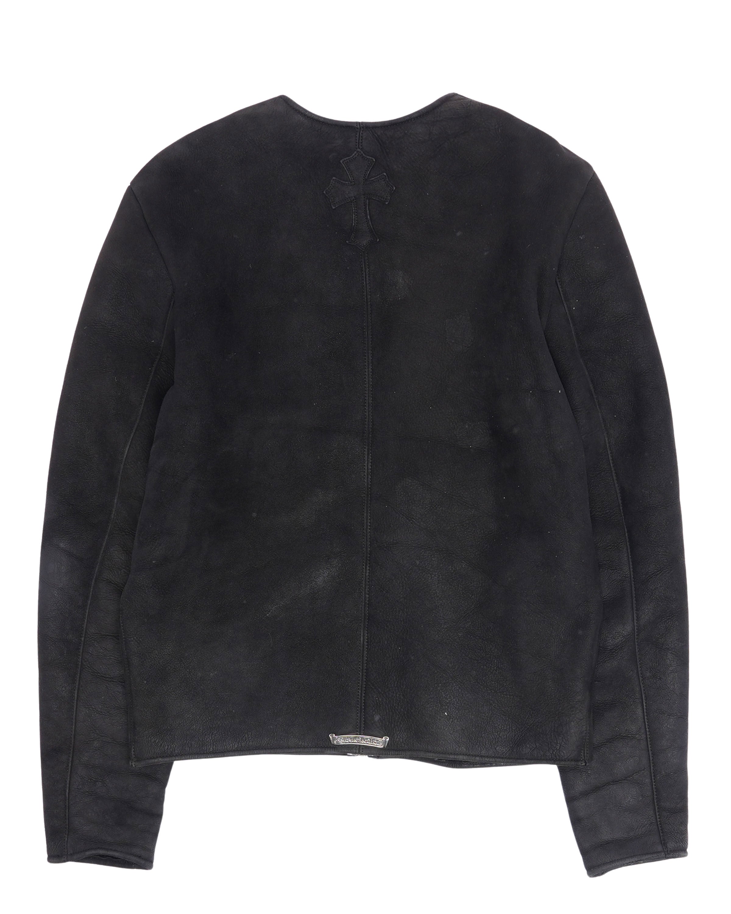 Suede Shearling Jacket