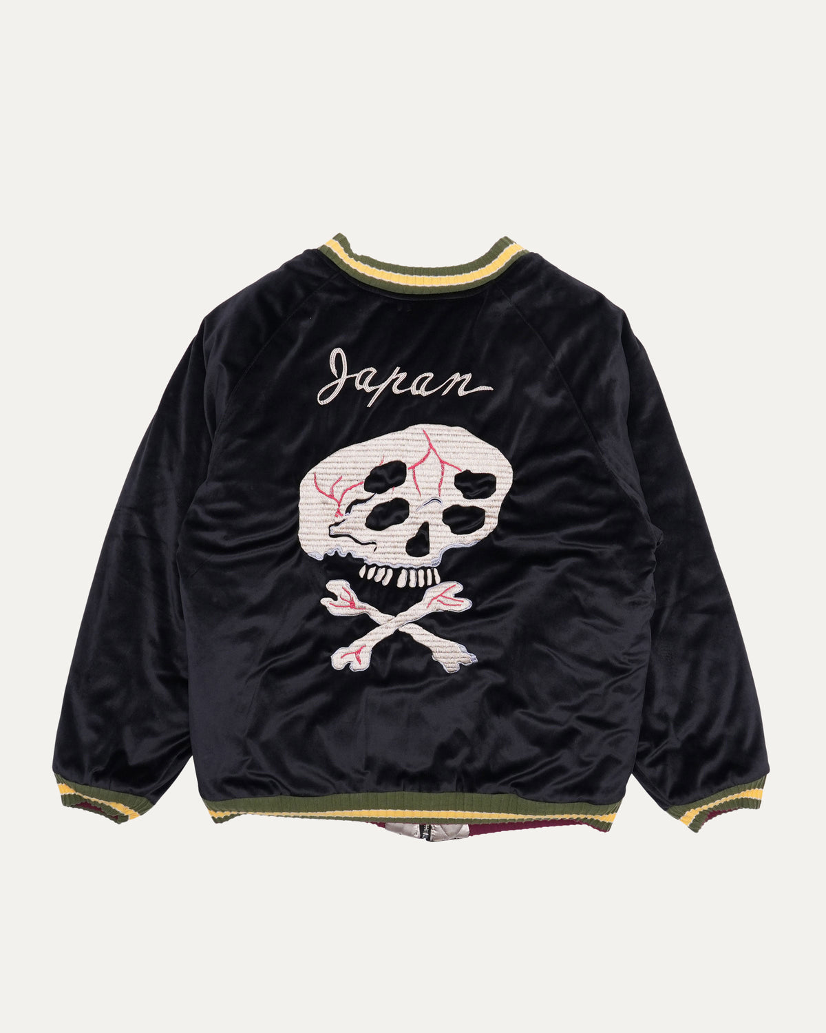 Velveteen Embroidered Souvenir Jacket