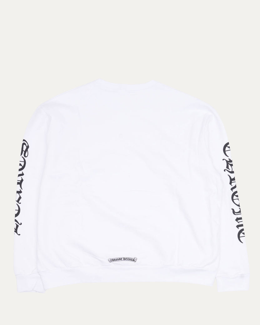 Neck Logo Crewneck Sweatshirt