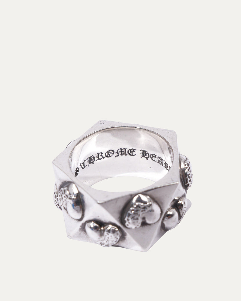 Pentagon Heart Ring