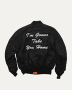 I'm Gonna Take You Home Embroidered MA-1 Flight Jacket
