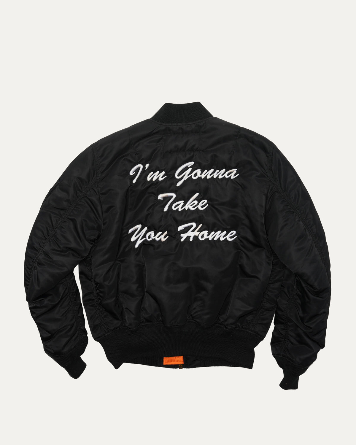I'm Gonna Take You Home Embroidered MA-1 Flight Jacket