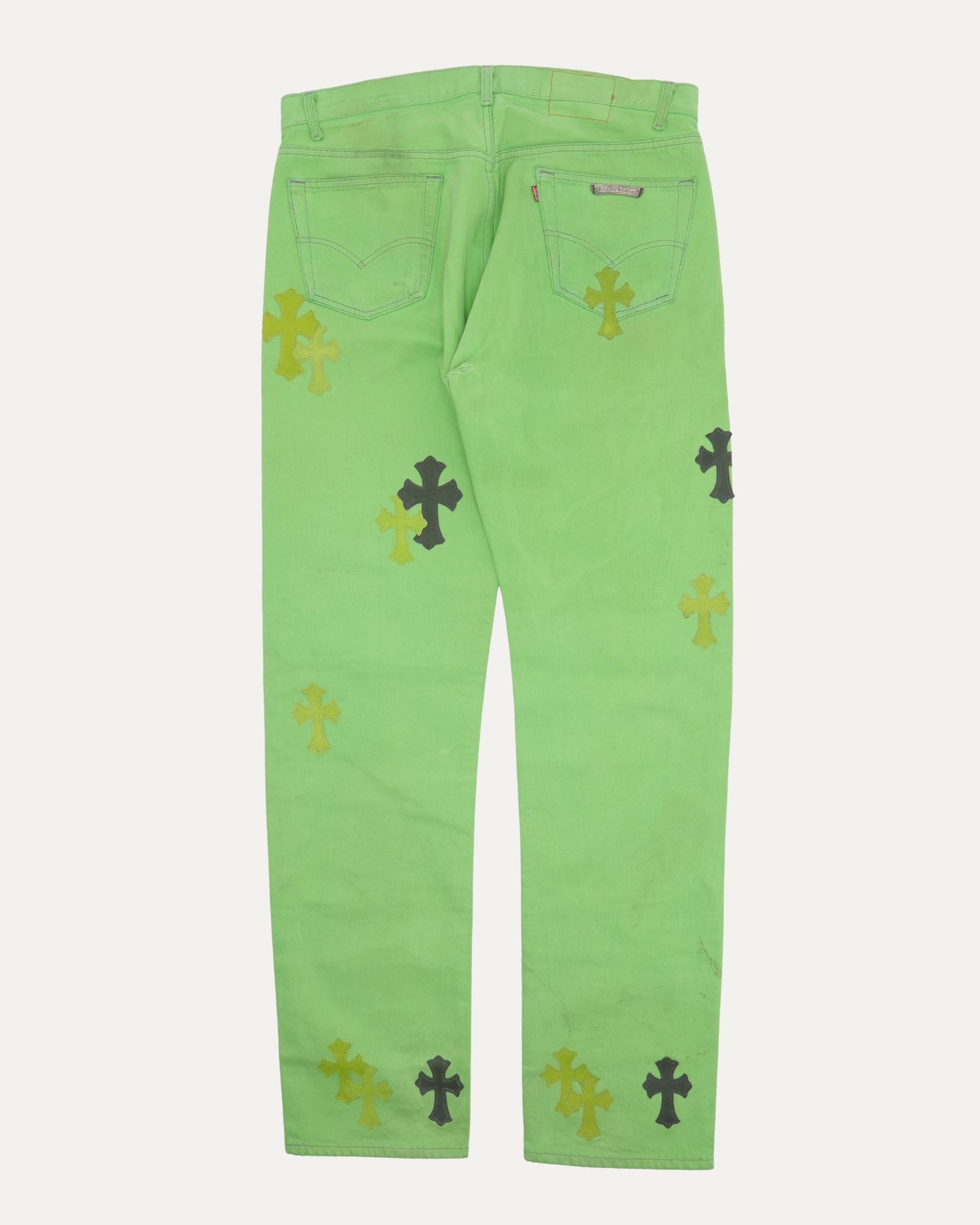 Matty Boy Sex Records Levis 501 Cross Patch Jeans