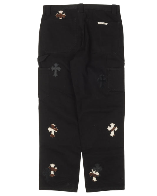 Cow Patch Double Knee Pants