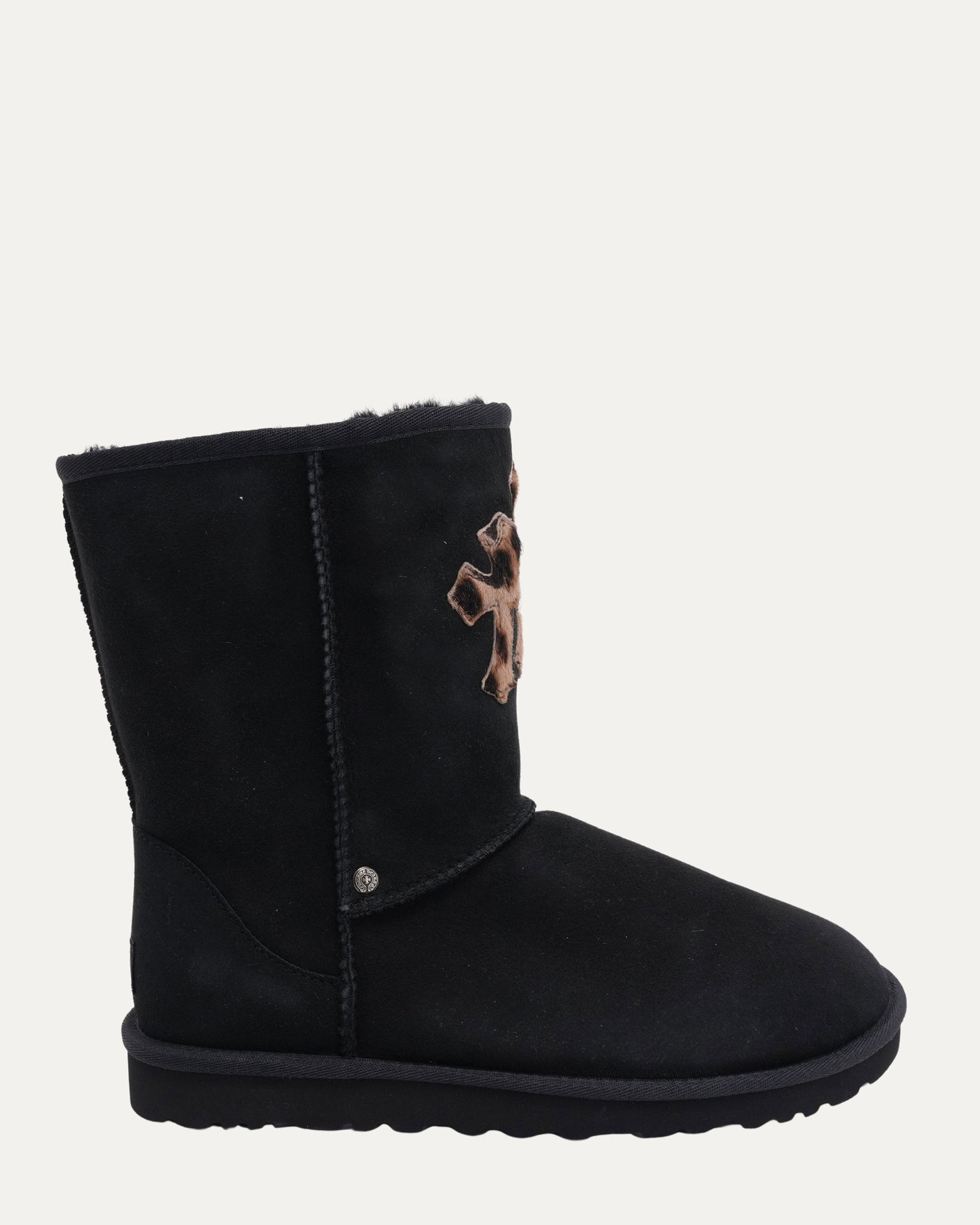 Cross Patch Embellished Ugg Boots