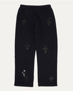 Paper Jam Cross Patch Sweatpants