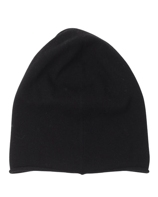 Leather Cross Cashmere Mask