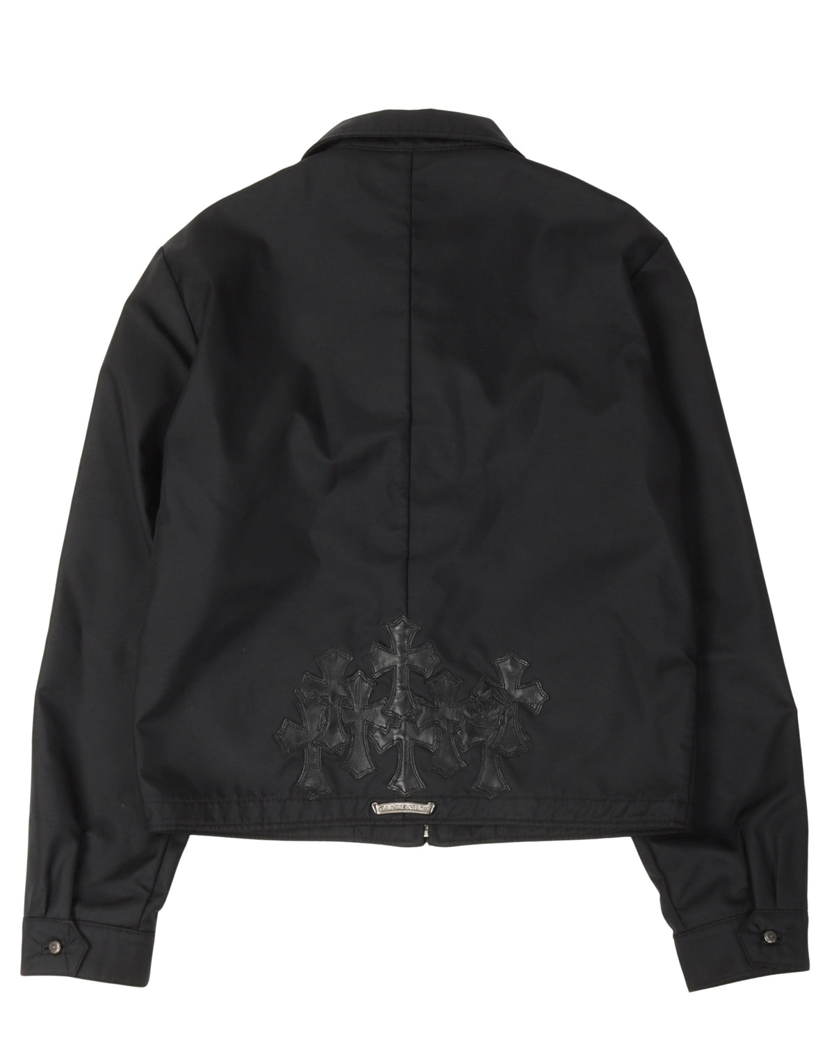 Cemetery Cross Nylon Trucker Jacket