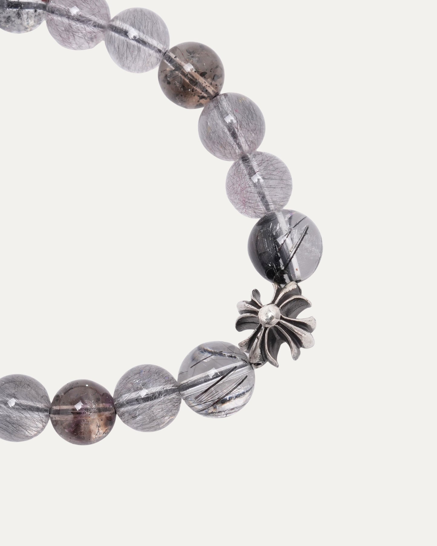 8mm Plus Cross Bead Bracelet