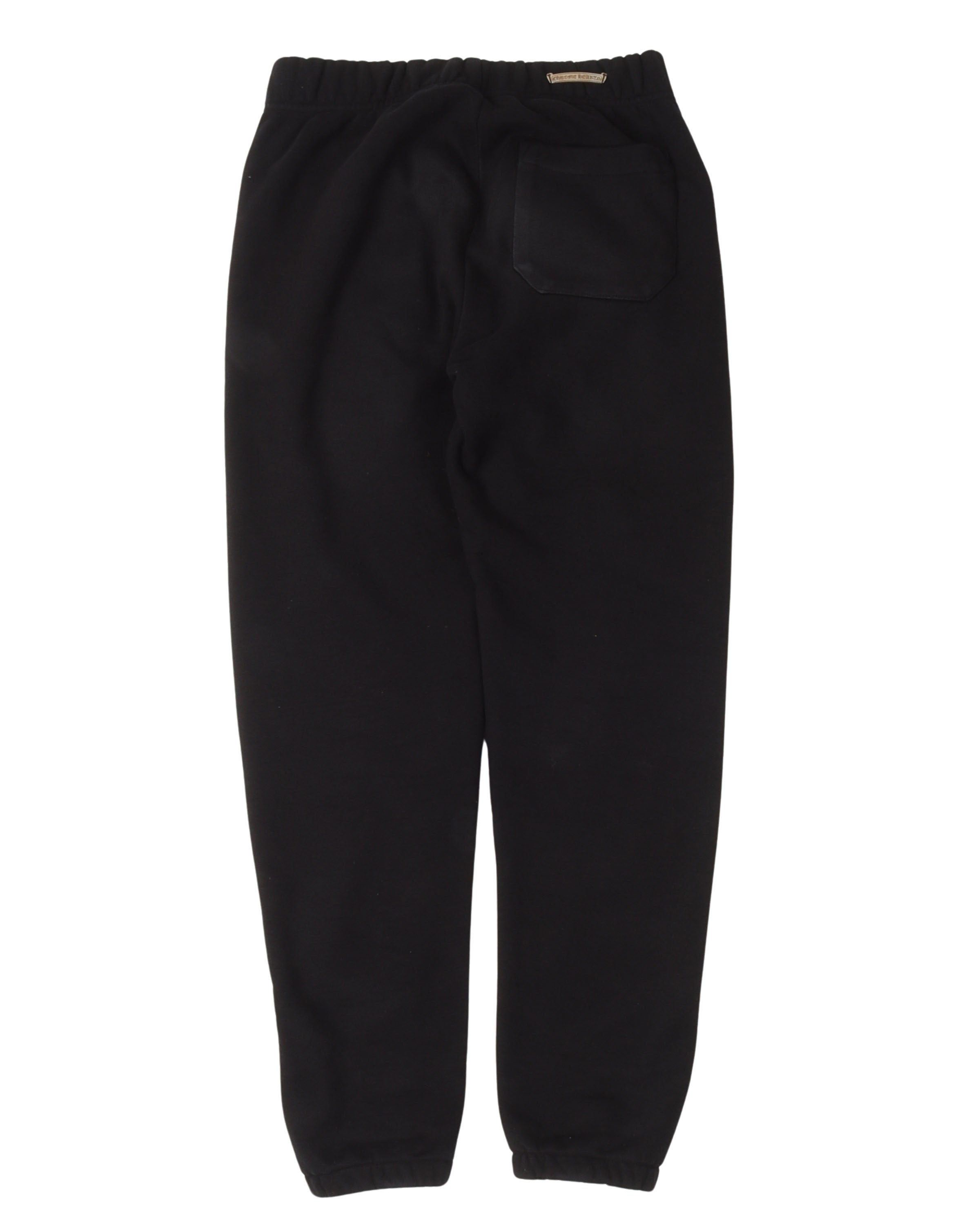 Embroidered Cemetery Cross Sweatpants