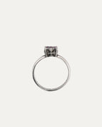Pink Sapphire Plus Cross Cocktail Ring