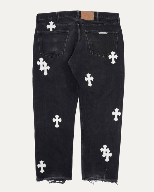 Levi's 501 Cross Patch Jeans