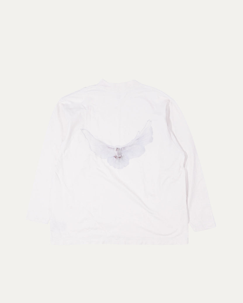 Yeezy Gap Mock Neck Dove Long Sleeve