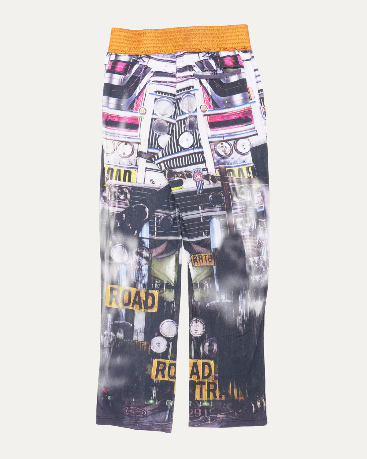 Truck Print Trousers