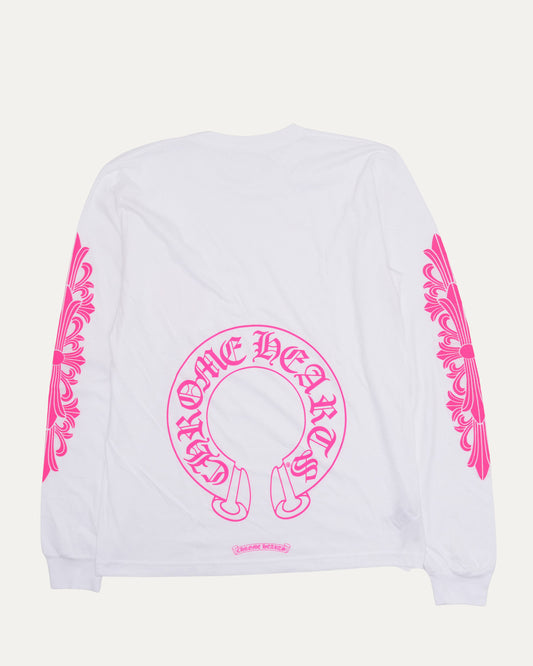 Horseshoe Logo Pocket Long Sleeve T-Shirt