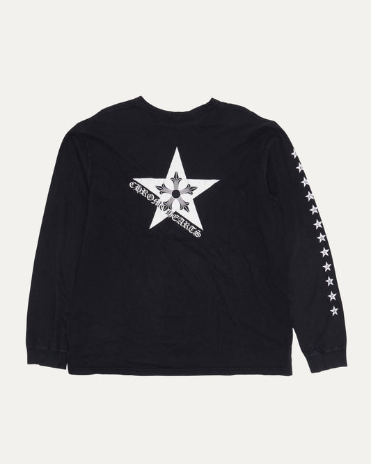 Vintage Star Logo Long Sleeve Pocket T-Shirt