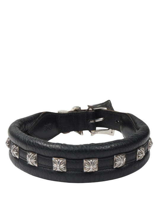 Studded Leather Dog Collar