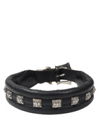 Studded Leather Dog Collar