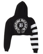 Bella Hadid Cropped Hoodie