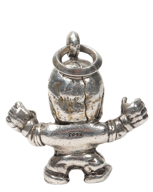 "Harris Teeter" Silver Foti Pendant