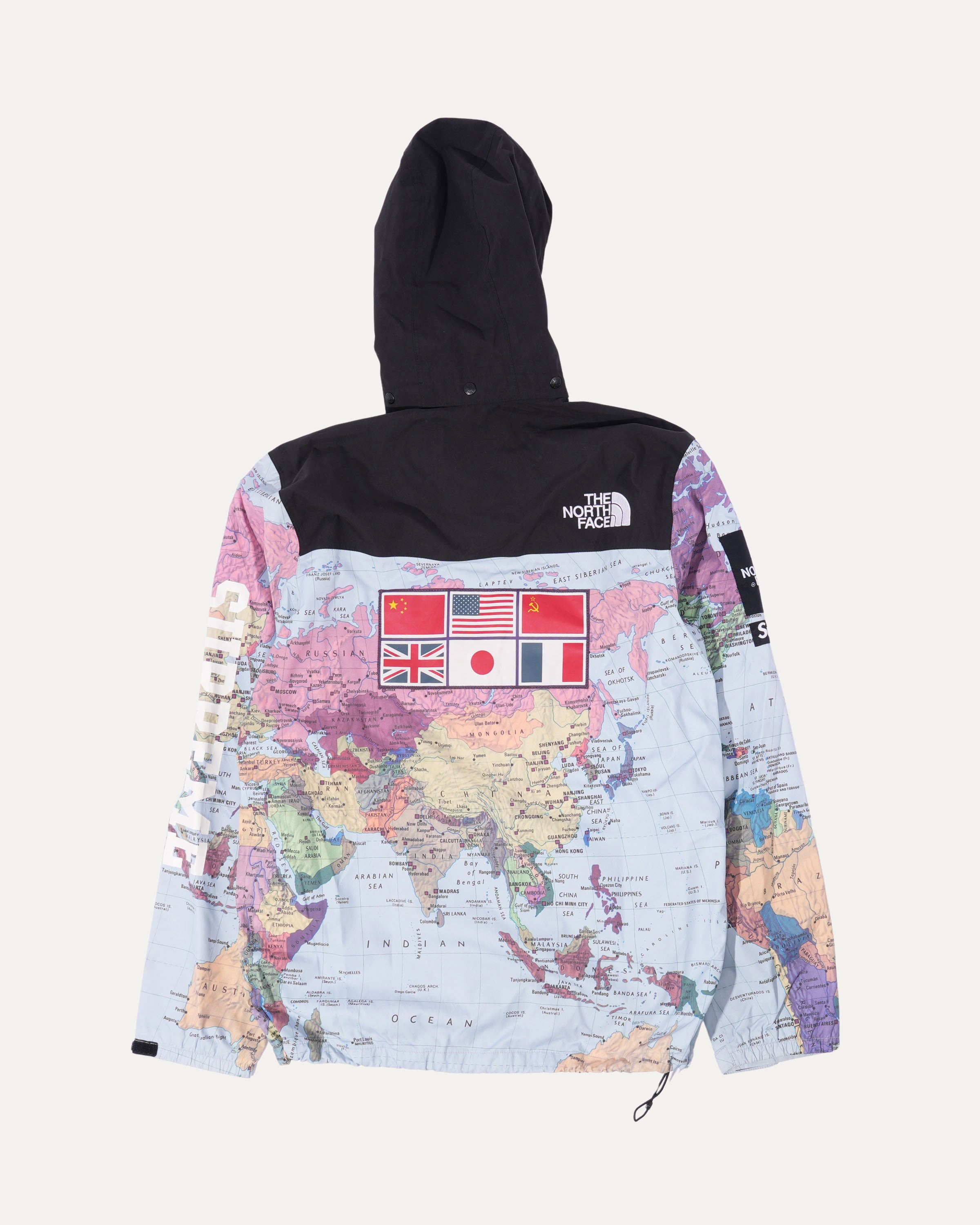 North face supreme globe jacket best sale