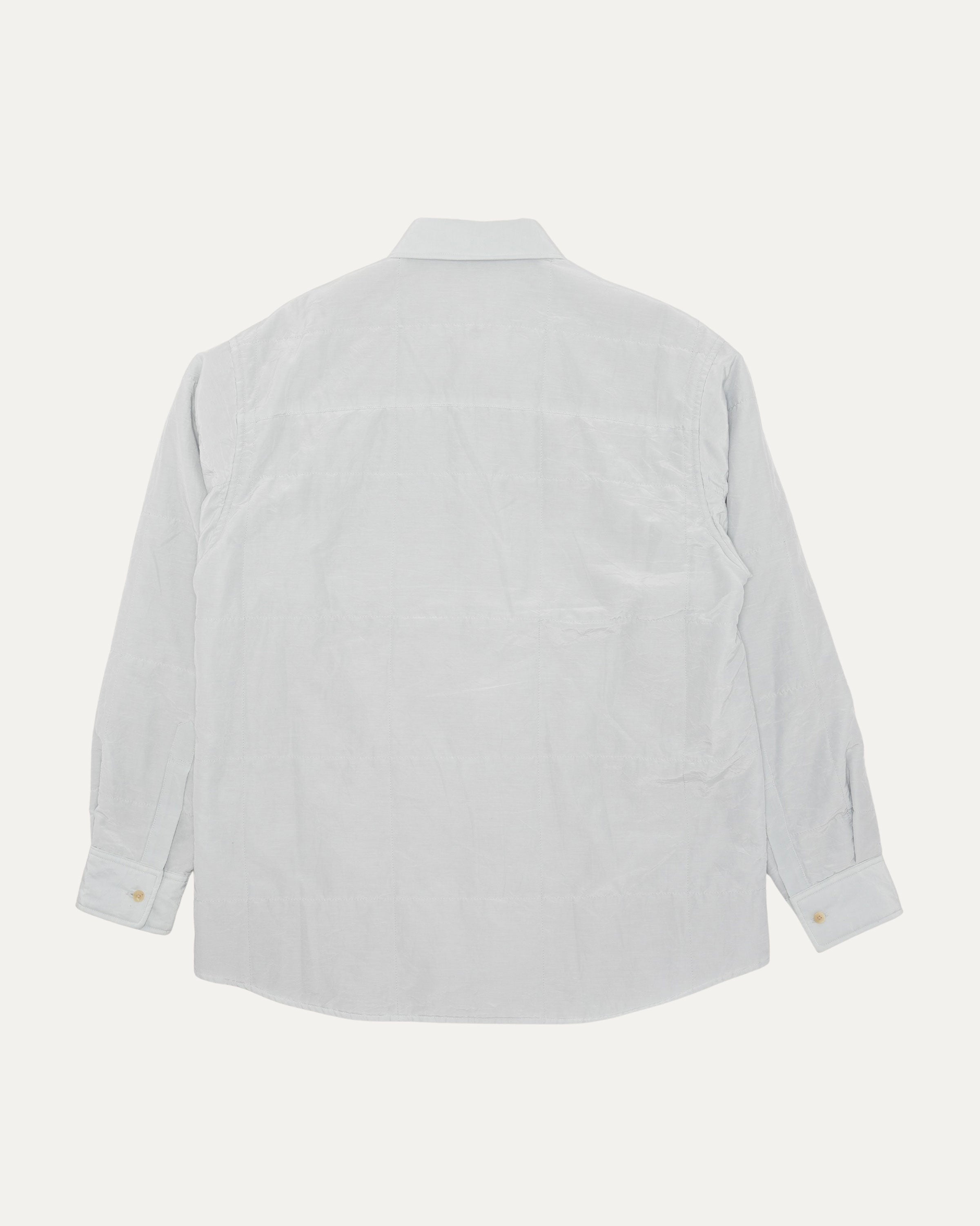 Quilted Light Silk Blend Shirt