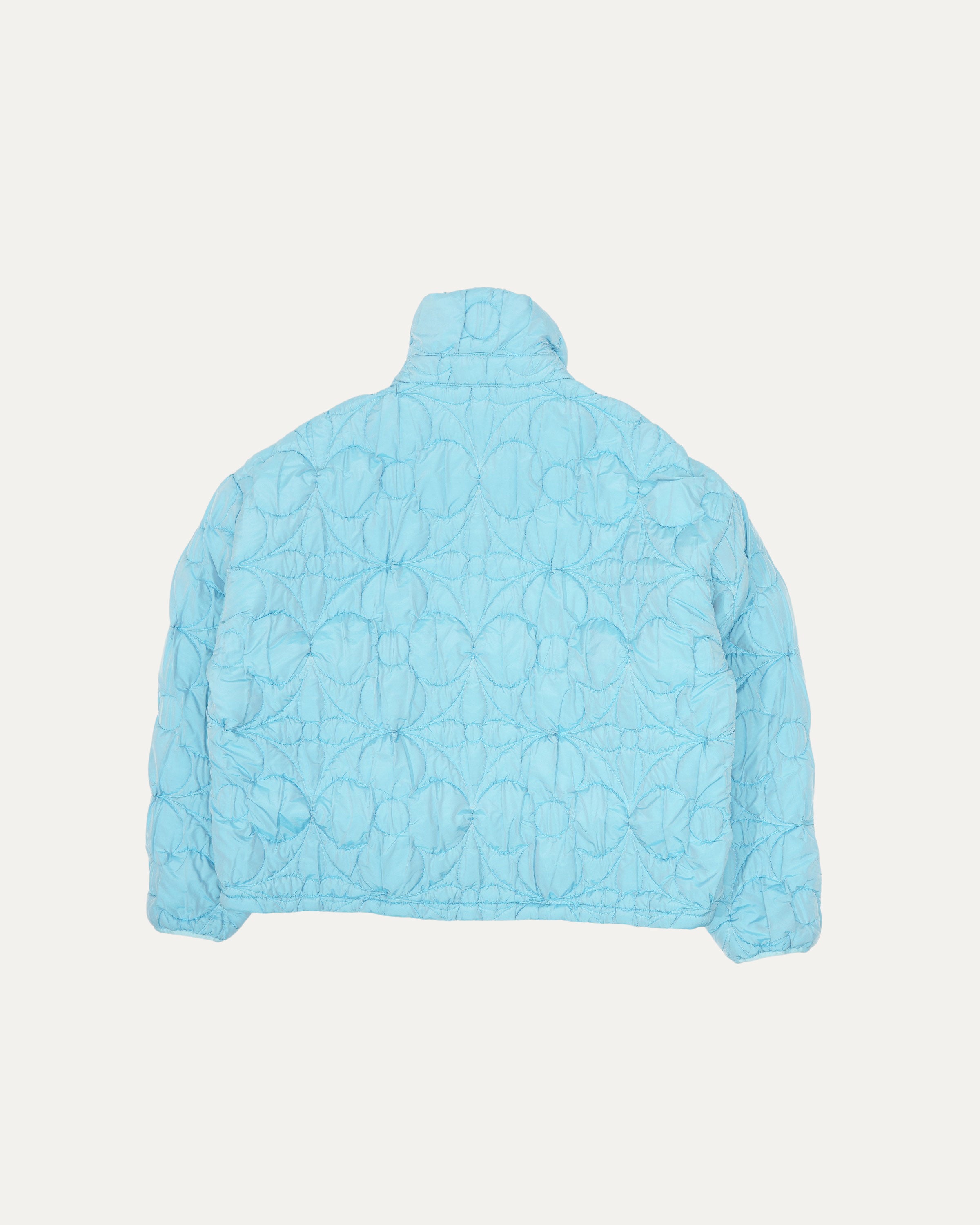 Monogram Flower Quilted Puffer Jacket