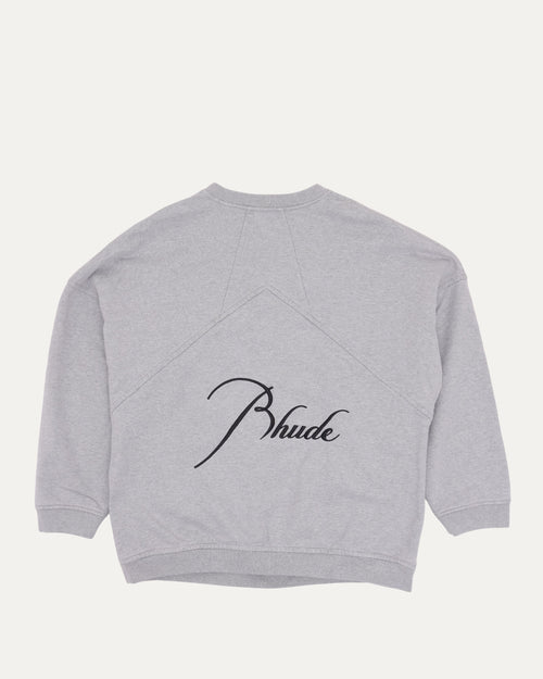 Embroidered Crewneck Sweatshirt