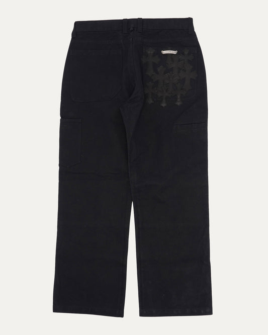 Cross Patch Double Knee Carpenter Pants