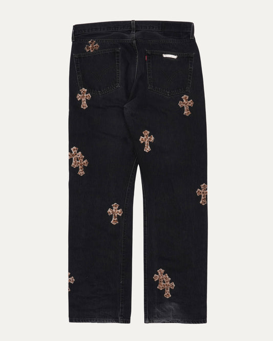 Levis Cross Patch 501 Jeans